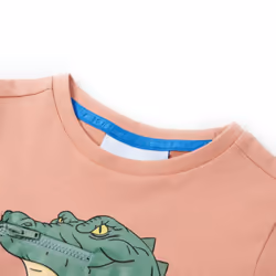 ) Kids' T-shirt Short Sleeves Toddler Children's Shirt Kids' Top Clothes Tee - orange, 140 (9-10y