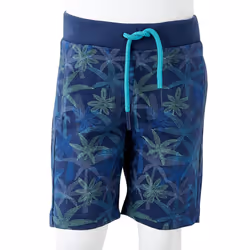 ) Kids' Shorts with Drawstring Children's Pants Elasticated Waist Shorts Navy - 104 (3-4y - Additional view 6
