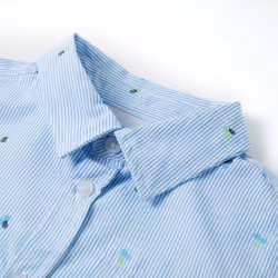 Kids' Shirt Long Sleeves Children's Shirt Toddler Kids' Top Light Blue 92 - Additional view 2