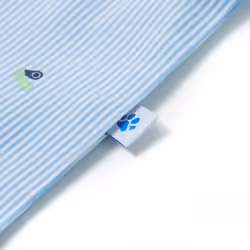 Kids' Shirt Long Sleeves Children's Shirt Toddler Kids' Top Light Blue 104 - Additional view 3