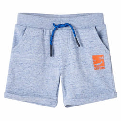 ) Kids' Shorts with Drawstring Pants Children Kids Elasticated Waist Shorts - blue, 140 (9-10y