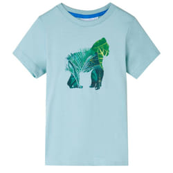 ) Kids' T-shirt Short Sleeves Tee Children's T Shirt Toddler Kids' Top Red 92 - aqua, 92 (1.5-2y