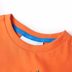 Kids' T-shirt Short Sleeves Children's T Shirt Tee Kids' Top Giraffe Print - orange, 116