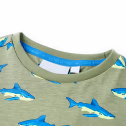 ) Kids' T-shirt Short Sleeves Toddler Children's Shirt Tee Kids' Top Clothes - khaki, 104 (3-4y
