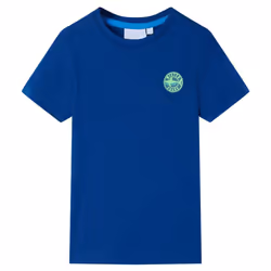 ) Kids' T-shirt Short Sleeves Tee Children's T Shirt Toddler Top Paprika 104 - blue, 116 (5-6y