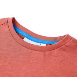 ) Kids' T-shirt Short Sleeves Tee Children's T Shirt Toddler Top Paprika 104 - paprika, 92 (1.5-2y