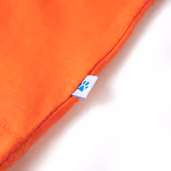 ) Kids' T-shirt Short Sleeves Children's T Shirt Tee Toddler Top Ice Lolly Print - orange, 104 (3-4y