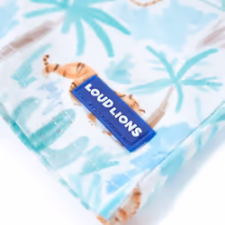 Kids' T-shirt Short Sleeves Children's T Shirt Tee Kids' Top Tiger Print Ecru - 140