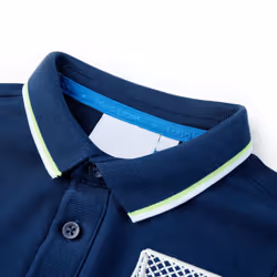 ) Kids' Polo Shirt School Children's T Shirts Plain Summer Tank Top and Tees - navy, 128 (7-8y - Additional view 2