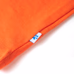 ) Kids' T-shirt Short Sleeves Children's T Shirt Toddler Tee GOAL Design Neon - orange, 104 (3-4y