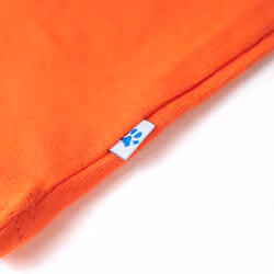 ) Kids' T-shirt Short Sleeves Children's T Shirt Toddler Tee GOAL Design Neon - orange, 116 (5-6y