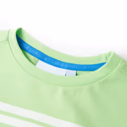 ) Kids' T-shirt Short Sleeves Children's T Shirt Toddler Tee GOAL Design Neon - green, 104 (3-4y
