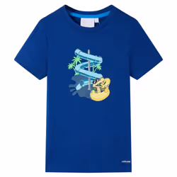 ) Kids' T-shirt Short Sleeves Tee Children's T Shirt Toddler Top Neon Green 92 - blue, 92 (1.5-2y