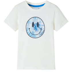 ) Kids' T-shirt Short Sleeves Tee Children's T Shirt School Toddler Top Ecru - 92 (1.5-2y