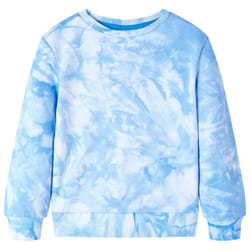 Kids' Sweatshirt Children's Long Sleeves Toddler Tops Pullover Top Soft Blue - 104