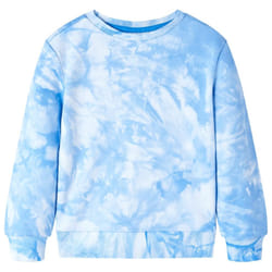 Kids' Sweatshirt Children's Long Sleeves Toddler Tops Pullover Top Soft Blue - 116