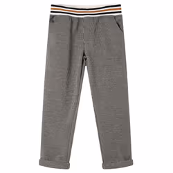 Kids' Pants Trousers Elasticated Waist Children's Pants with Pockets Ecru 92