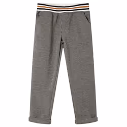 Kids' Pants Toddler Trousers Elasticated Waist Children's Pants Kids' Bottom - ecru, 116