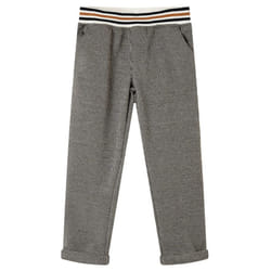 Kids' Pants Toddler Trousers Elasticated Waist Children's Pants Kids' Bottom - ecru, 116
