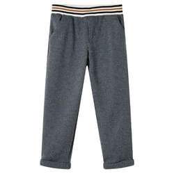Kids' Pants Toddler Trousers Elasticated Waist Children's Pants Kids' Bottom - anthracite, 116