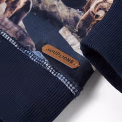 Kids' Sweatshirt Long Sleeves Toddler Tops Pullover Kids' Top Bear Print Navy - 140