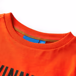 Kids' T-shirt with Long Sleeves Children's T Shirt ToddlerTee Winner Print - orange, 116 - Additional view 2