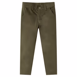 Kids' Pants Toddler Trousers School Children's Pants with Pockets Kids Clothes - khaki, 116