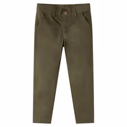 Kids' Pants Toddler Trousers School Children's Pants with Pockets Kids Clothes - khaki, 140