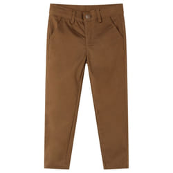 Kids' Pants Toddler Trousers School Children's Pants with Pockets Kids Clothes - cognac, 128