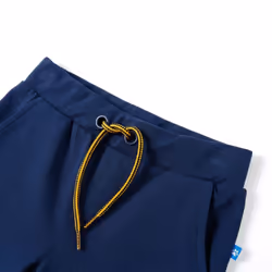 Kids' Pants with Drawstring Trousers Kids Children's Pants with Pockets Navy - 92