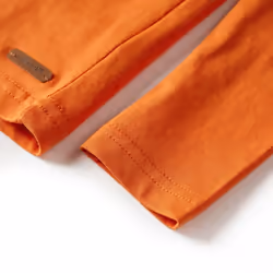 Kids' T-shirt with Long Sleeves Children's T Shirt Kids' Tops Tee Bear Print - orange, 92 - Additional view 3