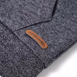 Kids' Hooded Sweatshirt Children with Zip Kids Hoodie Jacket Grey Melange - 116