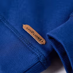 Kids' Hooded Sweatshirt Children Pullover Hoodie Game Console Print Dark Blue - 92