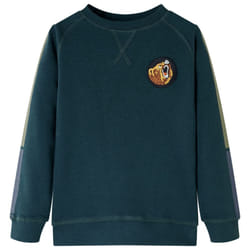 Kids' Sweatshirt Children's Long Sleeves Pullover Toddler Kids' Top Moss Green - 104