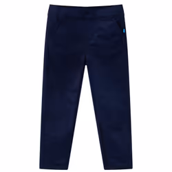 Kids' Pants Toddler Trousers School Children's Pants with Pockets Kids Clothes - dark navy, 92