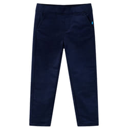 Kids' Pants Toddler Trousers School Children's Pants with Pockets Kids Clothes - dark navy, 128