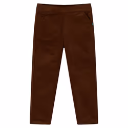 Kids' Pants Toddler Trousers School Children's Pants with Pockets Kids Clothes - cognac, 92