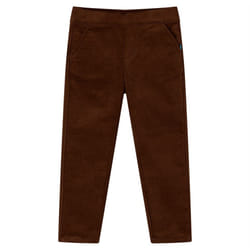 Kids' Pants Toddler Trousers School Children's Pants with Pockets Kids Clothes - cognac, 92