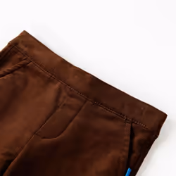 Kids' Pants Toddler Trousers School Children's Pants with Pockets Kids Clothes - cognac, 92