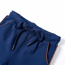 Kids' Pants with Drawstring Toddler Baby Trousers Children's Pants Navy Blue - 92
