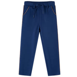 Kids' Pants with Drawstring Toddler Baby Trousers Children's Pants Navy Blue - 140