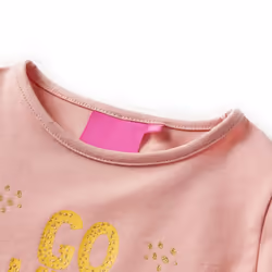 Kids' T-shirt with Long Sleeves Children's T Shirt Kids' Tops Tee Animal Print - light pink, 140 - Additional view 2