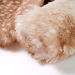 Kids' Coat Long Sleeve Children Jacket Outwear Collar Coat Faux Fur Cognac - 104