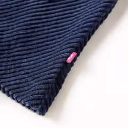 Kids' Skirt with Pockets Girl's Skater Skirt Kids School Short Skirt Corduroy - navy, 92