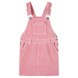 Kids' Overall Dress Girls Suspender Skirt Children School Dresses Corduroy - pink, 104