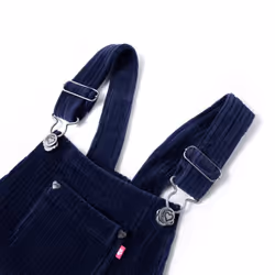 Kids' Overall Dress Girls Suspender Skirt Children School Dresses Corduroy - navy, 104