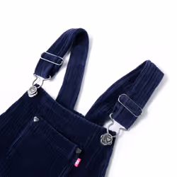 Kids' Overall Dress Girls Suspender Skirt Children School Dresses Corduroy - navy, 128
