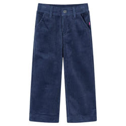 Kids' Pants Toddler Trousers Clothes Children's Pants Clothes Corduroy Navy - 104