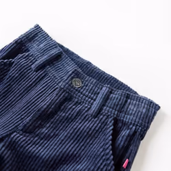 Kids' Pants Toddler Trousers Clothes Children's Pants Clothes Corduroy Navy - 104