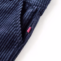 Kids' Pants Toddler Trousers Clothes Children's Pants Clothes Corduroy Navy - 104